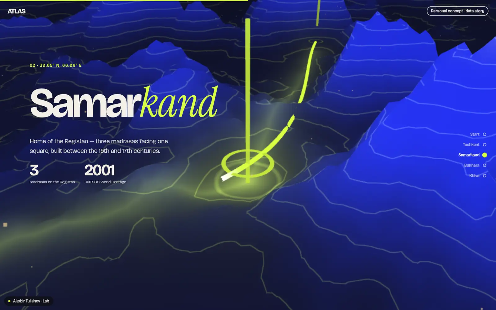 Atlas — Fly the Silk Road across Uzbekistan in real-time 3D