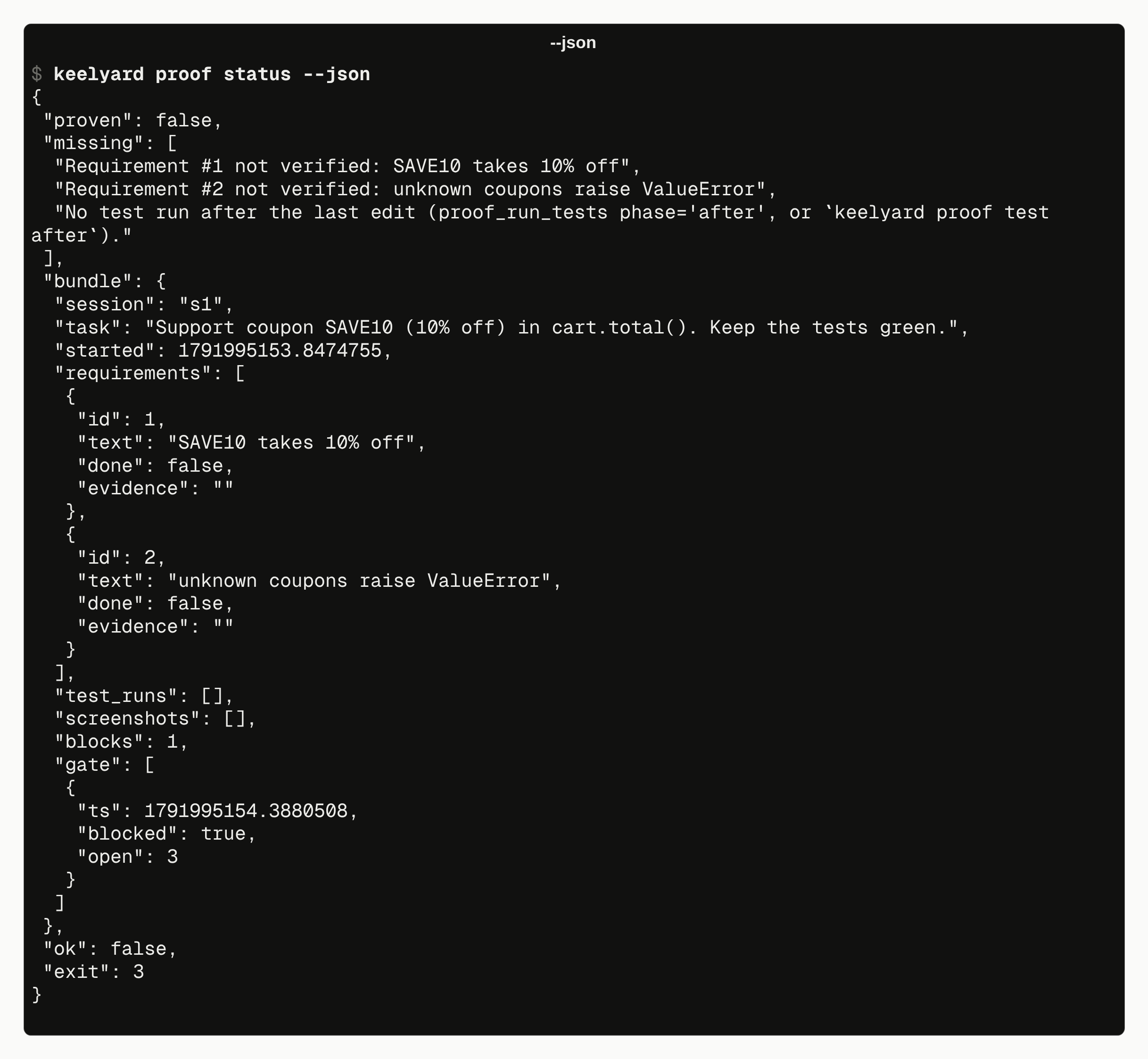 json